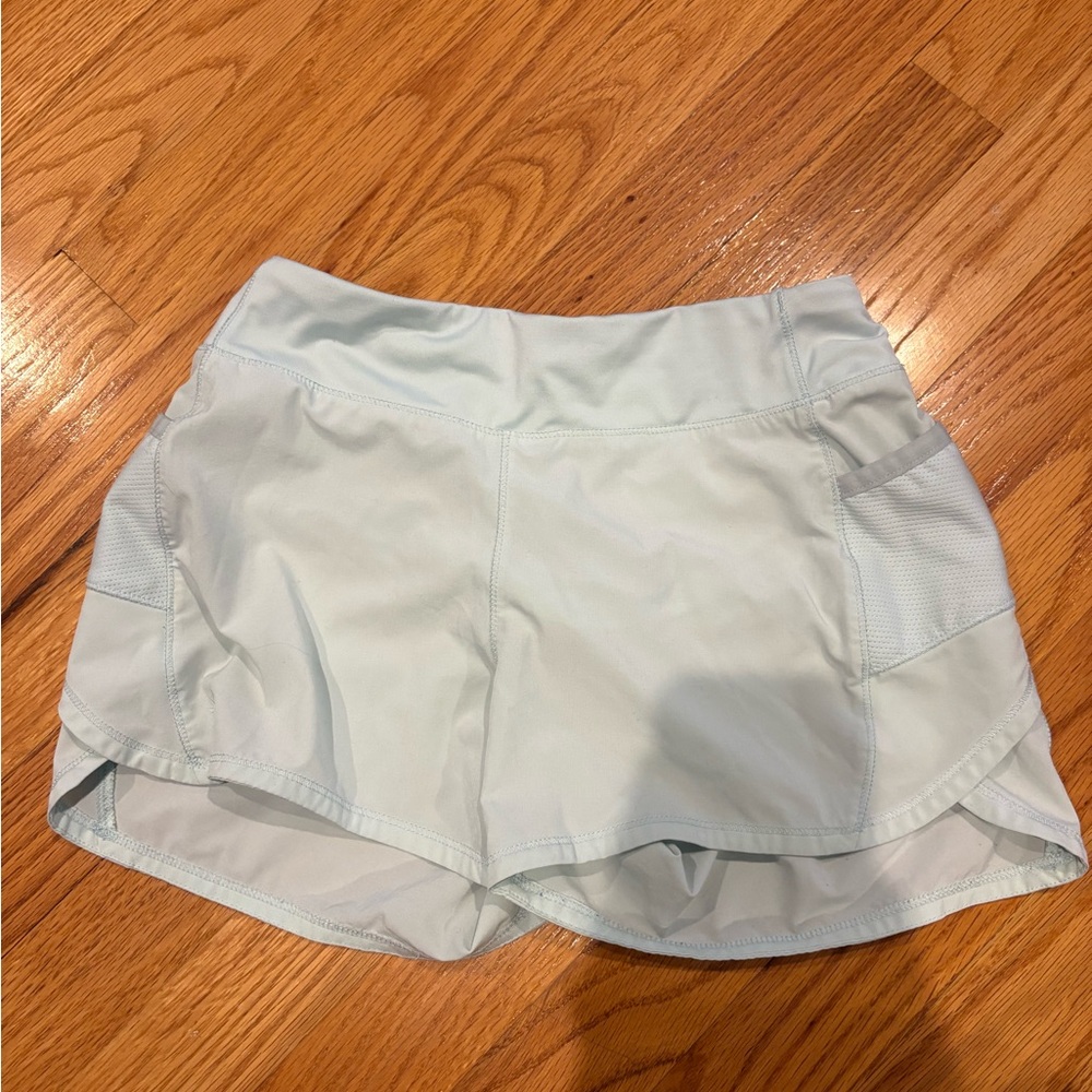 Athleta Kids Light Gray Athletic Shorts